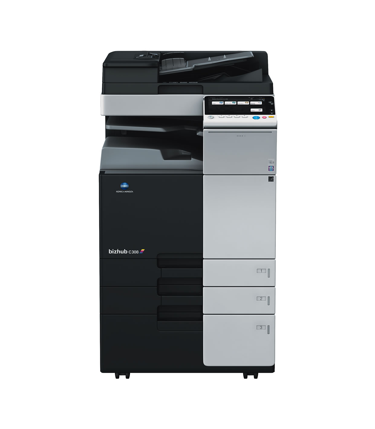 bizhub C308 A3 彩色多功能複合機
