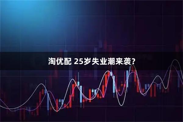 淘优配 25岁失业潮来袭？